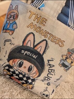 The Monsters Labubu Tote Bag - New Without Tags